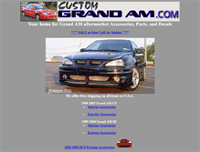 Tablet Screenshot of customgrandam.com